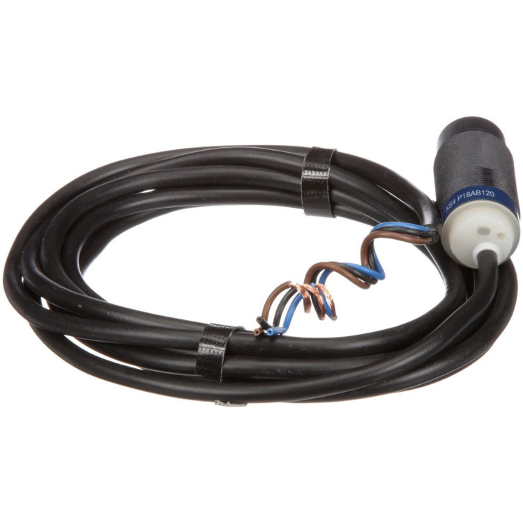 GROUPE SCHNEIDER XS4-P18AB120  NON FLUSH PLASTIC CYLINDRICAL 40MM M18 8MM ANALOG 4вЂ¦20MA CABLE
