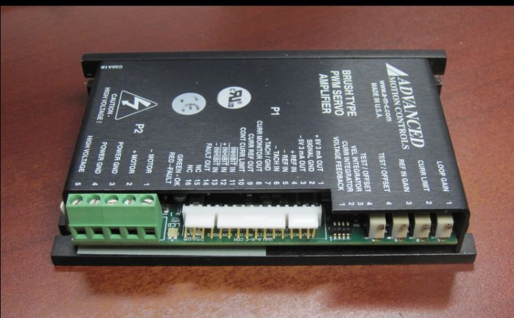 ADVANCED MOTION CONTROLS 25A8D SERVO AMPLIFIER PWM 5V ADVANCED MOTION CONTROLS 25A8D SERVO AMPLIFIER PWM 5V