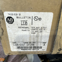 ALLEN BRADLEY 1336-QOUT-SP18A TSTR,ASSY,OUTPUT,1336STG,230V,75-100,460V,150-250H