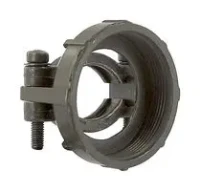AMPHENOL 97-3057-1012-1 CABLE CLAMP, SIZE 20/22, ZINC ALLOY; FOR USE WITH:97 SERIES CIRCULAR CONNECTORS; CONNECTOR SHELL SIZE:20 / 22; STRAIN RELIEF MATERIAL:ZINC ALLOY; CABL
