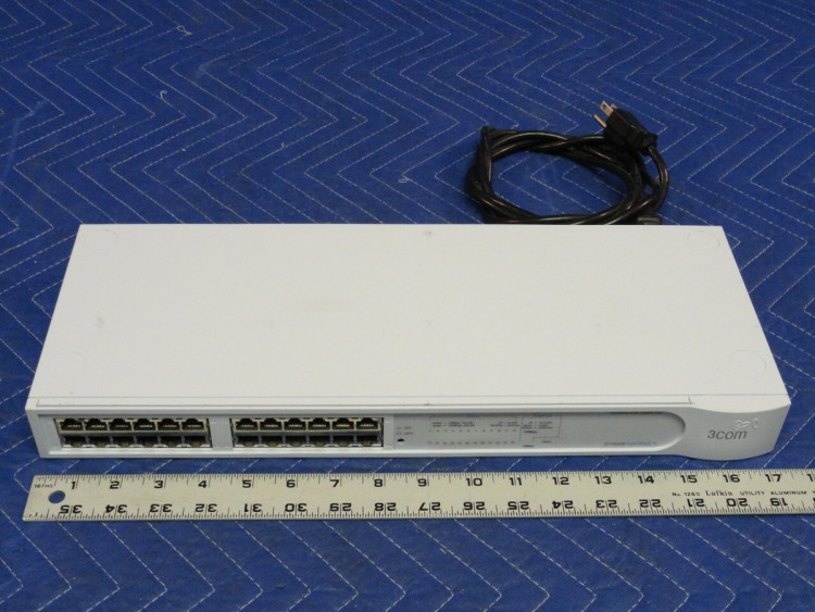 3COM 1659-300-050-1.00 EHTERNET HUB OFFICE SUPERSTACK3 24PORT 3COM 1659-300-050-1.00 EHTERNET HUB OFFICE SUPERSTACK3 24PORT