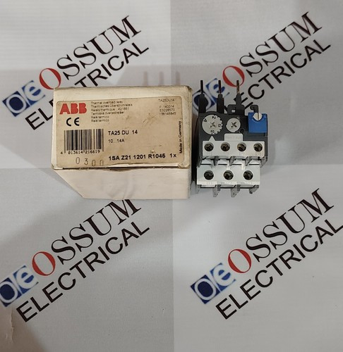 ABB TA25DU14 OVERLOAD RELAY THERMAL 10-14AMP