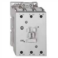 ALLEN BRADLEY 100-C60DD00 CONTACTOR, SCREW TERMINALS, 32KW/400V, COIL 2 TERMINALS, COIL TERMINALS AT LINE SIDE, CONTROL VOLTAGE 110V DC WITH DIODE, NO AUXILIARY CONTACT, SINGEL PACK