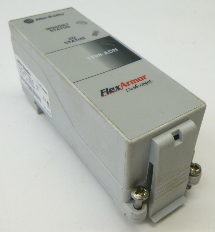 ALLEN BRADLEY 1798-ADN FLEX ARMOR I/O, 24V DC DEVICENET ADAPTER ALLEN BRADLEY 1798-ADN FLEX ARMOR I/O, 24V DC DEVICENET ADAPTER