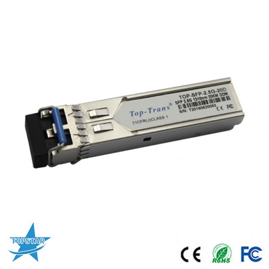 2.5G/622M 1550/1310 20KM SFP DFB+PIN