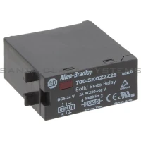 ALLEN BRADLEY 700-SKOZ2Z25 SLIM LINE STYLE, SOLID-STATE RELAY, W/ LED DIAG. INDICATOR, W/ ZERO CROSS FUNCTION, RATED OUTPUT OF 2 AMP 100...240V AC, RATED INPUT OF 5...24V DC