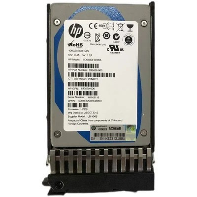 HP 400GB 6G SAS SLC SFF (2.5-inch) Enterprise Performance 3yr Warranty Solid State Drive