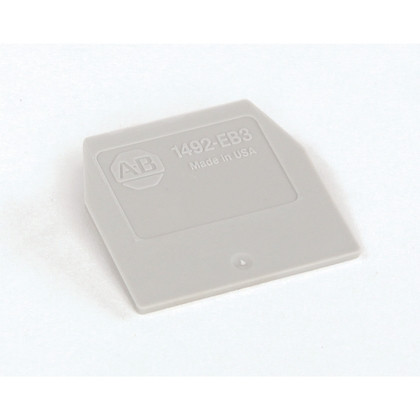ALLEN BRADLEY 1492-EB3TW ACCESSORIES BULLETIN 1492-W, END BARRIER, 45.4 X 41.6 X 1.5 MM, UP = 50 PCS ALLEN BRADLEY 1492-EB3TW ACCESSORIES BULLETIN 1492-W, END BARRIER, 45.4 X 41.6 X 1.5 MM, UP = 50 PCS
