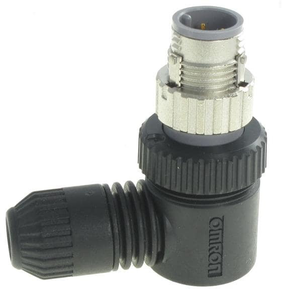 M12 4P MALE 90 DEGREE F.A. M12 4P MALE 90 DEGREE F.A.