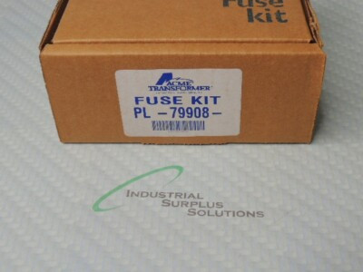ACME ELECTRIC PL79908 FOR FINGER/GUARDВ® INDUSTRIAL CONTROL TRANSFORMERS , FUSE KITS ACME ELECTRIC PL79908 FOR FINGER/GUARDВ® INDUSTRIAL CONTROL TRANSFORMERS , FUSE KITS
