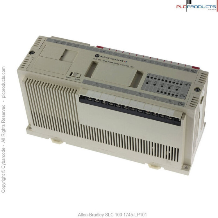ALLEN BRADLEY 1745-LP101 CPU MODULE 10IN 6OUT 885WORD 250VAC 50/60HZ