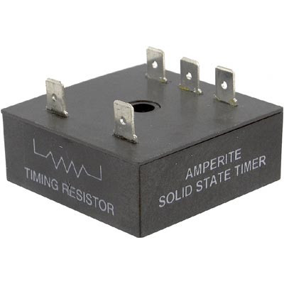AMPERITE 120A1-100SST1A TIME DELAY RELAY SPST-NO, 100SEC, 120VAC; CONTACT CONFIGURATION:SPST-NO; NOM INPUT VOLTAGE:120VAC; DELAY TIME RANGE:1S TO 100S; TIMING ADJUSTMENT:RESI AMPERITE 120A1-100SST1A TIME DELAY RELAY SPST-NO, 100SEC, 120VAC; CONTACT CONFIGURATION:SPST-NO; NOM INPUT VOLTAGE:120VAC; DELAY TIME RANGE:1S TO 100S; TIMING ADJUSTMENT:RESI