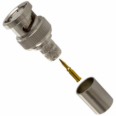 AMPHENOL 31-321 RF/COAXIAL, BNC PLUG, STR, 50OHM, CRIMP; CONNECTOR TYPE:BNC COAXIAL; BODY STYLE:STRAIGHT PLUG; COAXIAL TERMINATION:CRIMP; IMPEDANCE:50OHM; RG CABLE TY AMPHENOL 31-321 RF/COAXIAL, BNC PLUG, STR, 50OHM, CRIMP; CONNECTOR TYPE:BNC COAXIAL; BODY STYLE:STRAIGHT PLUG; COAXIAL TERMINATION:CRIMP; IMPEDANCE:50OHM; RG CABLE TY