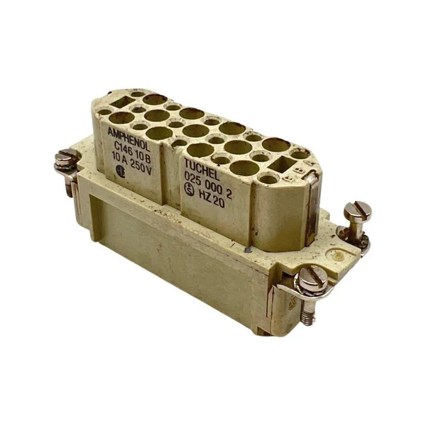 AMPHENOL C146-10A025-500-2 MALE INSERT
