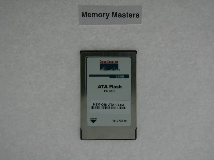 Cat6500 Sup2, ATA Type1 Flash Mem Card, 64MB Spare