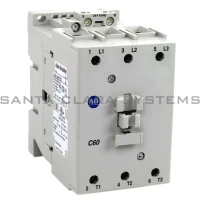 ALLEN BRADLEY 100-C60J00 CONTACTOR, SCREW TERMINALS, 32KW/400V, COIL 2 TERMINALS, COIL TERMINALS AT LINE SIDE, CONTROL VOLTAGE 24V 60HZ, NO AUXILIARY CONTACT, SINGEL PACK