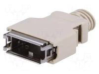 3M 10320-3210-000 SHIELDED JUNCTION SHELL, ABS; SERIES:103; ACCESSORY TYPE:PLASTIC SHIELDED JUNCTION SHELL; FOR USE WITH:MINI D-RIBBON ROUND CABLE CONNECTOR; CONNECTOR