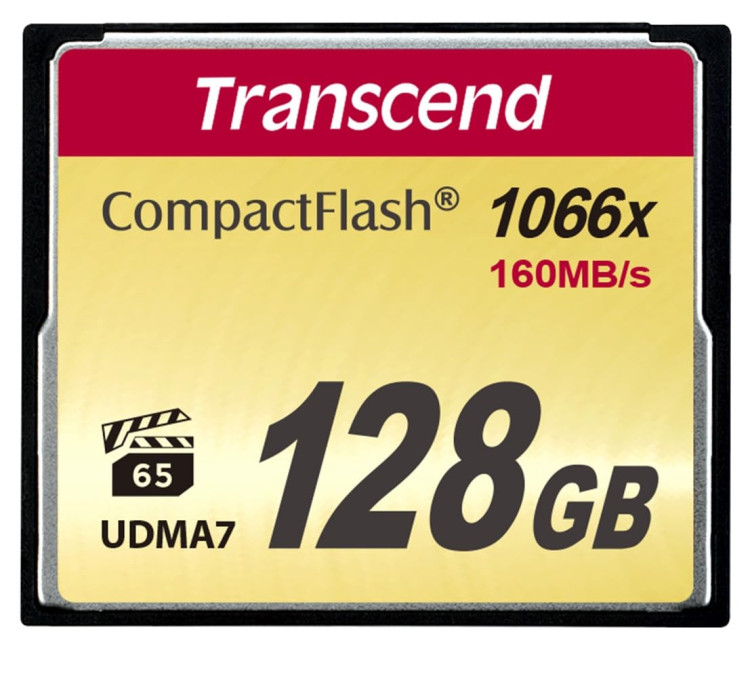 Носитель CF 128Gb Transcend TS128GCF1000,   TS128GCF1000