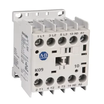 ALLEN BRADLEY 100-C12DJ01 CONTACTOR, SCREW TERMINALS, 5.5KW/400V, COIL 2 TERMINALS, COIL TERMINALS AT LINE SIDE, CONTROL VOLTAGE 24V DC WITH DIODE, 1 N.C. AUXILIARY CONTACT, SINGEL PACK