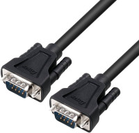 GENERAL ACCESSORIES FOR ALL SIXNET PRODUCTS: REPLACEMENT RS232 CABLE, PC TO VT-MODEM, DB9F TO DB9M, STRAIGHT-THRU, 6 FT.