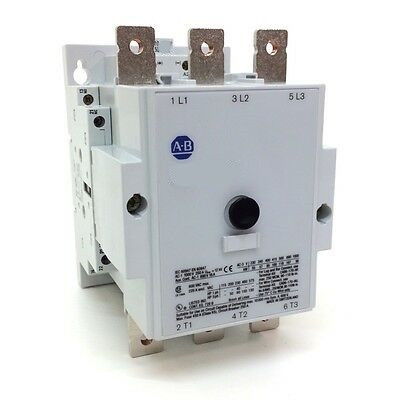 ALLEN BRADLEY CAB6-105-EI-11-10 CONTACTOR 55KW 110/130VAC W/AUX 1NO/1NC IEC