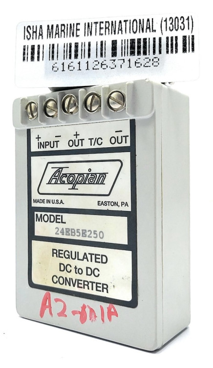 ACOPIAN 24EB5E250 POWER SUPPLY DC/DC 5VDC