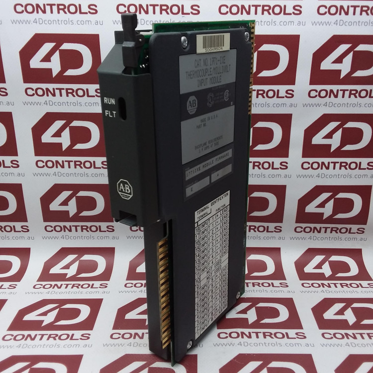 ALLEN BRADLEY 1771-IXE/D INPUT MODULE 8POINT THERMOCOUPLE/MILLIVOLT PLC-5 ALLEN BRADLEY 1771-IXE/D INPUT MODULE 8POINT THERMOCOUPLE/MILLIVOLT PLC-5