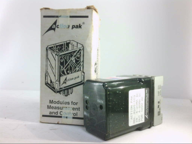 ACTION INSTRUMENTS 4580-103 RELAY 8PIN 4-20MA 24VDC ACTION INSTRUMENTS 4580-103 RELAY 8PIN 4-20MA 24VDC