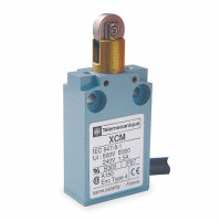 GROUPE SCHNEIDER XCM-A102 LIMIT SWITCH W/STEEL ROLLER PLUNGER 1M 1NC/1NO