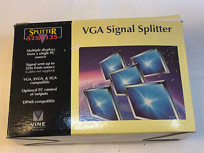 VINE MICROS SIGNAL SPLITTER 300MA 12VDC 5PORT VINE MICROS SIGNAL SPLITTER 300MA 12VDC 5PORT