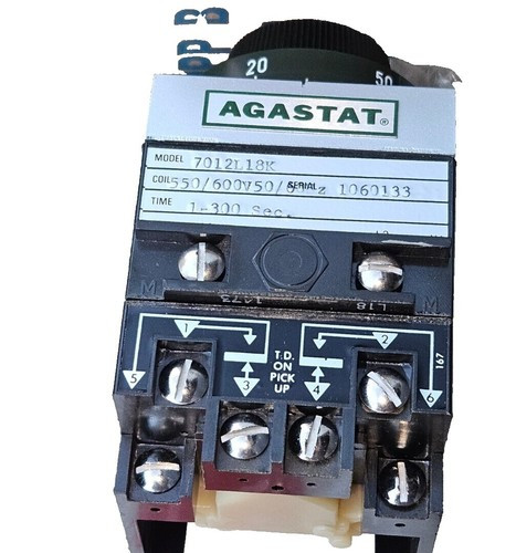 AGASTAT 7024-BB TIMING RELAY OFF DELAY 240VAC 2424-BN AGASTAT 7024-BB TIMING RELAY OFF DELAY 240VAC 2424-BN