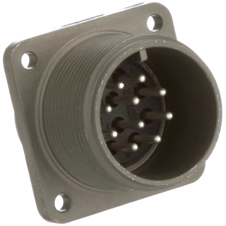AMPHENOL MS3102R18-10P CIRCULAR CONN, RCPT, SIZE 18, 4POS, BOX; CONNECTOR TYPE:CIRCULAR MILITARY; CONNECTOR BODY MATERIAL:ALUMINIUM ALLOY; GENDER:RECEPTACLE; CONTACT GENDER: