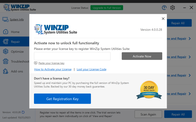 Программное обеспечение WinZip System Utilities WZSUS1IEMB Программное обеспечение WinZip System Utilities WZSUS1IEMB