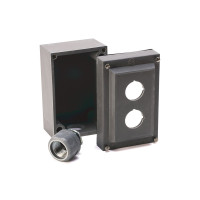 ALLEN BRADLEY 800R-1HZ4R PUSH BUTTON ENCLOSURE,SURFACE,1 HOLE,TYPE 4/4X/13