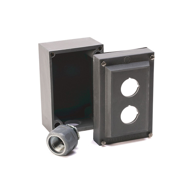 ALLEN BRADLEY 800R-1HZ4R PUSH BUTTON ENCLOSURE,SURFACE,1 HOLE,TYPE 4/4X/13 ALLEN BRADLEY 800R-1HZ4R PUSH BUTTON ENCLOSURE,SURFACE,1 HOLE,TYPE 4/4X/13
