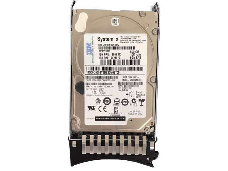 IBM 600GB 10K 6Gbps SAS 2.5" SFF Slim-HS HDD (x3200M3/3250M3/3550M2M3/3650M2M3/3400M2M3/3500M2M3/3850X5M3/HS12/HS22) IBM 600GB 10K 6Gbps SAS 2.5" SFF Slim-HS HDD (x3200M3/3250M3/3550M2M3/3650M2M3/3400M2M3/3500M2M3/3850X5M3/HS12/HS22)