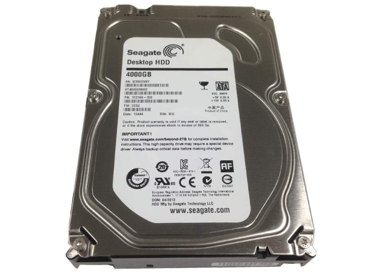 HDD 4Tb Seagate SATA-3 7200 rpm 64Mb 3,5" ST4000DM000