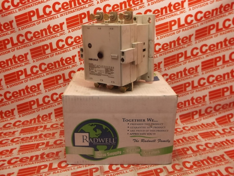 ALLEN BRADLEY CAB6-210-EI-11-10 CONTACTOR IEC 110KW 110/130VAC