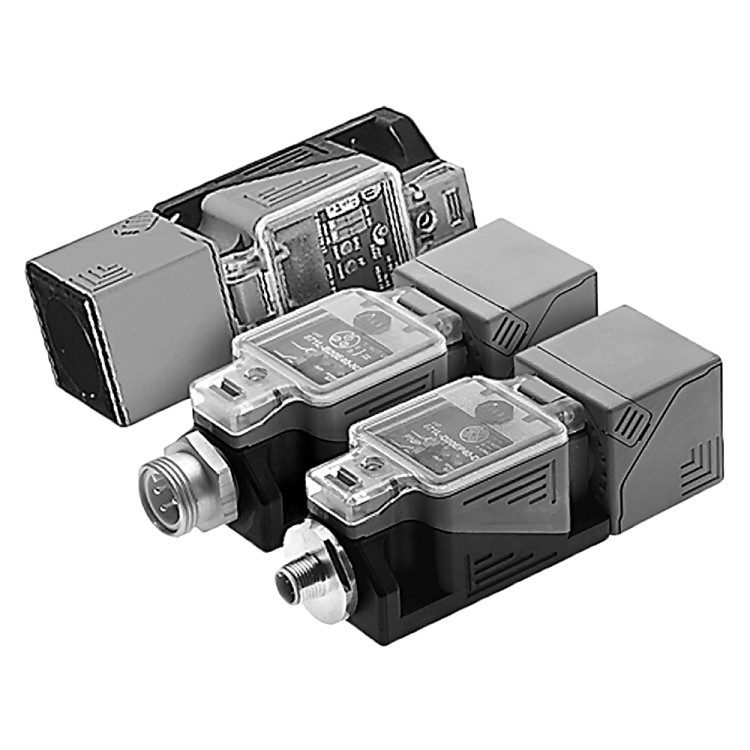 ALLEN BRADLEY 871L-B40E40-R3 INDUCTIVE PROXIMITY SENSORS, IEC LIMIT SWITCH STYLE, AC/DC, 2-WIRE, UNSHIELDED, HEAD SIZE 40 X 40 MM, SENSING RANGE 40 MM, SELECTABLE NO OR NC, 3 PIN MICRO AC QD