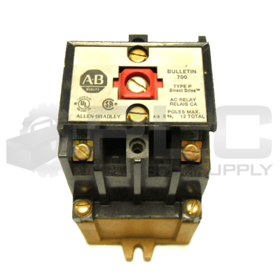 ALLEN BRADLEY 700-P200A2 700-P NEMA CONTROL RELAY , 2 N.O. CONTACTS, 10 AMP AC CONTACT RATING, 230-240V 60HZ ALLEN BRADLEY 700-P200A2 700-P NEMA CONTROL RELAY , 2 N.O. CONTACTS, 10 AMP AC CONTACT RATING, 230-240V 60HZ