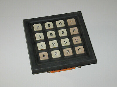 GROUPE SCHNEIDER XBL-C1016R315  OPERATOR KEYPAD 16 KEY 24VDC 4INCH SQUARE