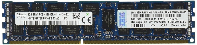 Память IBM 8GB (1x8GB, 2Rx4, Память IBM 8GB (1x8GB, 2Rx4,