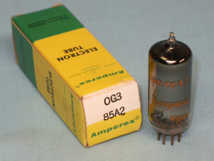 AMPEREX OG3/85A2 VACUUM TUBE 7M OG3 AMPEREX OG3/85A2 VACUUM TUBE 7M OG3