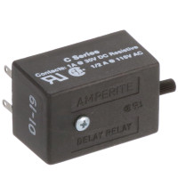 AMPERITE 12AP160CIR TIME-DELAY RELAY; CONTACT CONFIGURATION:DPDT; NOM INPUT VOLTAGE:12VAC; DELAY TIME RANGE:0.1S TO 60S; TIMING ADJUSTMENT:KNOB; RELAY MOUNTING:PLUG IN
