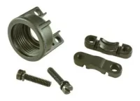 AMPHENOL 97-3057-6 CABLE CLAMP SIZE 12SL/14/14S, ZINC ALLOY; FOR USE WITH:97 SERIES CIRCULAR CONNECTORS; CONNECTOR SHELL SIZE:12SL / 14 / 14S; STRAIN RELIEF MATERIAL:ZIN