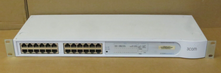 3COM 3C116593B EHTERNET HUB OFFICE SUPERSTACK3 24PORT