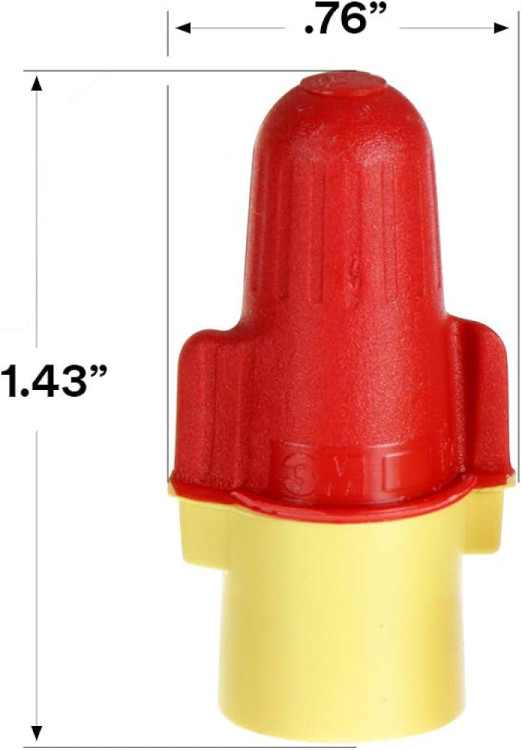 3M 80-6111-5067-5 TAP CONNECTOR YELLOW 22-26AWG UY