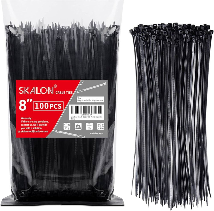 3M 53175 MIN PUR MAY BE REQ'D 8" BLACK CABLE TIE 40LB - INTERMEDIATE 100/BAG 3M 53175 MIN PUR MAY BE REQ'D 8" BLACK CABLE TIE 40LB - INTERMEDIATE 100/BAG