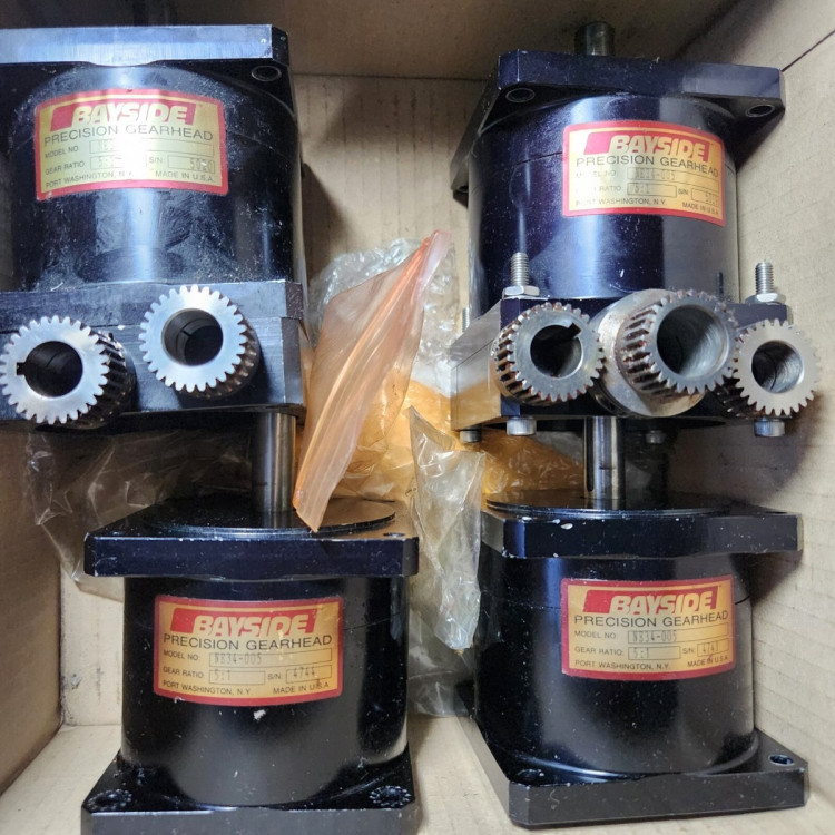 BAYSIDE NE-34-005 GEAR HEAD SERVO INLINE NEMA34 5:1RATIO BAYSIDE NE-34-005 GEAR HEAD SERVO INLINE NEMA34 5:1RATIO