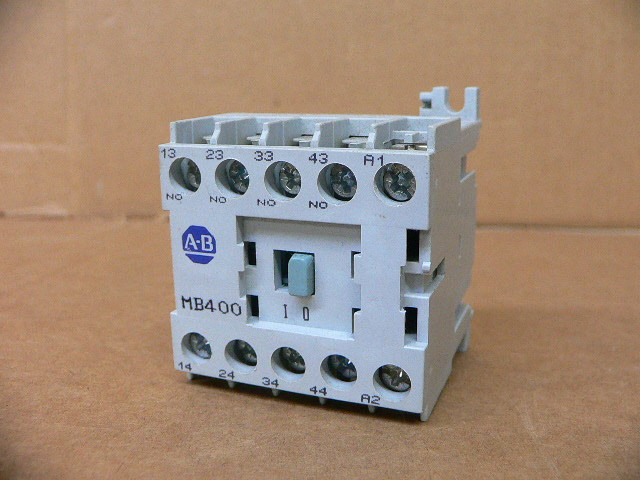 ALLEN BRADLEY 700-M400A1 700-M MINIATURE CONTROL RELAY, 4 N.O., STANDARD CONTACTS, 100V 50HZ / 110-120V 60HZ ALLEN BRADLEY 700-M400A1 700-M MINIATURE CONTROL RELAY, 4 N.O., STANDARD CONTACTS, 100V 50HZ / 110-120V 60HZ